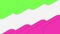 Gradient green and pink shapes pattern