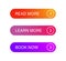 Gradient isolated buttons vector. Modern infographic set for banner design. Arrow download button. Website template design