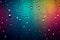 Gradient mixed colors backdrop adorned with delicate small raindrops