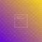 Gradient purple and yellow colored triangle polygon pattern background.