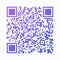 Gradient QR code. Quick Response code. Marketing and inventory management.