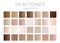 Gradient Skin Color Swatches