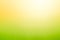 Gradient soft color yellow and green light abstract background