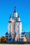 Grado-Khabarovsk Cathedral of the Mother of God near the embankment of the Amur River in the city of Khabarovsk