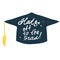 Graduate Cap, Congratulatory Illustration For Graduation From Educational Institutions