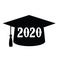 Graduate Cap, Congratulatory Illustration For Graduation From Educational Institutions