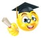 Graduate Graduation Emoji Emoticon