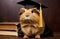 Graduate guinea pig mammal. Generate Ai