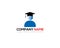 Graduate university education achievement logo