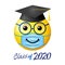 Graduation 2020 state emergency 3d emoji