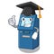 Graduation ATM machine in the cartoon shape