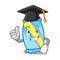 Graduation candy character cartoon style
