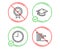 Graduation cap, Time and Certificate icons set. Horizontal chart sign. Vector