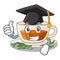 Graduation darjeeling tea in the mascot shape