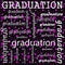 Graduation Design with Pink and Black Polka Dot Tile Pattern Rep