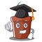 Graduation flower pot character cartoon
