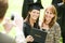 Graduation: Girl Poses with Mom for Picture
