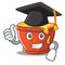 Graduation honey character cartoon style