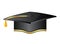 Graduation mortar board hat or cap