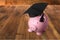 Graduation piggy bank