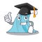 Graduation waves of water graphic character