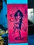 Graffiti art of Shiva, mahakal mahadev mahakaal