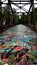 The graffiti bridge where you can express you