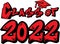 Graffiti Class of 2022 red