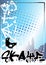 Graffiti skateboard color poster background 2