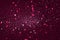 Graffiti speckled background in burgundy pink