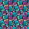 Graffiti sportswear print, youth seamless pattern, bright dynamic geometric motif