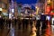 Grafton Street at night. Dublin. Ireland