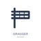 Gragger icon. Trendy flat vector Gragger icon on white background from Religion collection