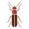 Grain beetle icon