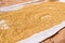 Grain drying on the roof, Morocco