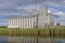 Grain Elevator Along a Quiet Shore