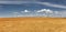 Grain fields in the Bardenas Reales desert, Navarre