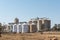 Grain silos in Vredefort in the Free State Province