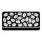 Grain snack bar icon simple vector. Food granola