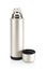 Grained pattern steel thermos.