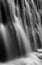 Grainy image of a waterfall