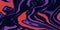 A grainy noise background with vibrant abstract black, orange and purple blends swirling waves, bold contrast, and fluid patterns