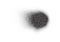 Grainy noise circle, black dots grainy halftone stain spot, vector dotwork gradient. Abstract grain noise circle with black grain