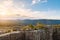 Grampians mountains viewed at sunset, Victoria, Australia