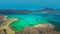 Gramvousa beach on the island of Crete, Greece