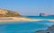 Gramvousa island and Balos Lagoon on Crete