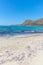 Gramvousa, island Crete, Greece. Balos beach. Magical turquoise waters, lagoons, beaches