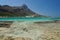 Gramvousa Peninsula at Balos Beach in Crete