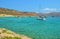 Gramvousa is a pirate island. Crete, Greece