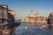 The Gran Canal in Venice with the Basilica Santa Maria Della Salute